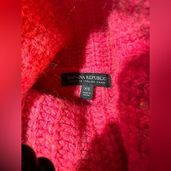 Banana Republic Italian yarn size XS sweater wool and alpaca - Picture 2 of 6